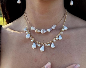 Handmade Hawaiian Cone Seashell Necklace: Hawaiian Jewelry
