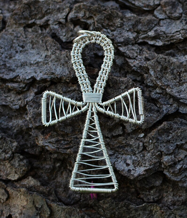 Healing Crystals Crystal Jewelry Crystal Ankh Ankh Copper Pendant Ankh Pendant Ankh Necklace Lapis lazuli Copper Ankh