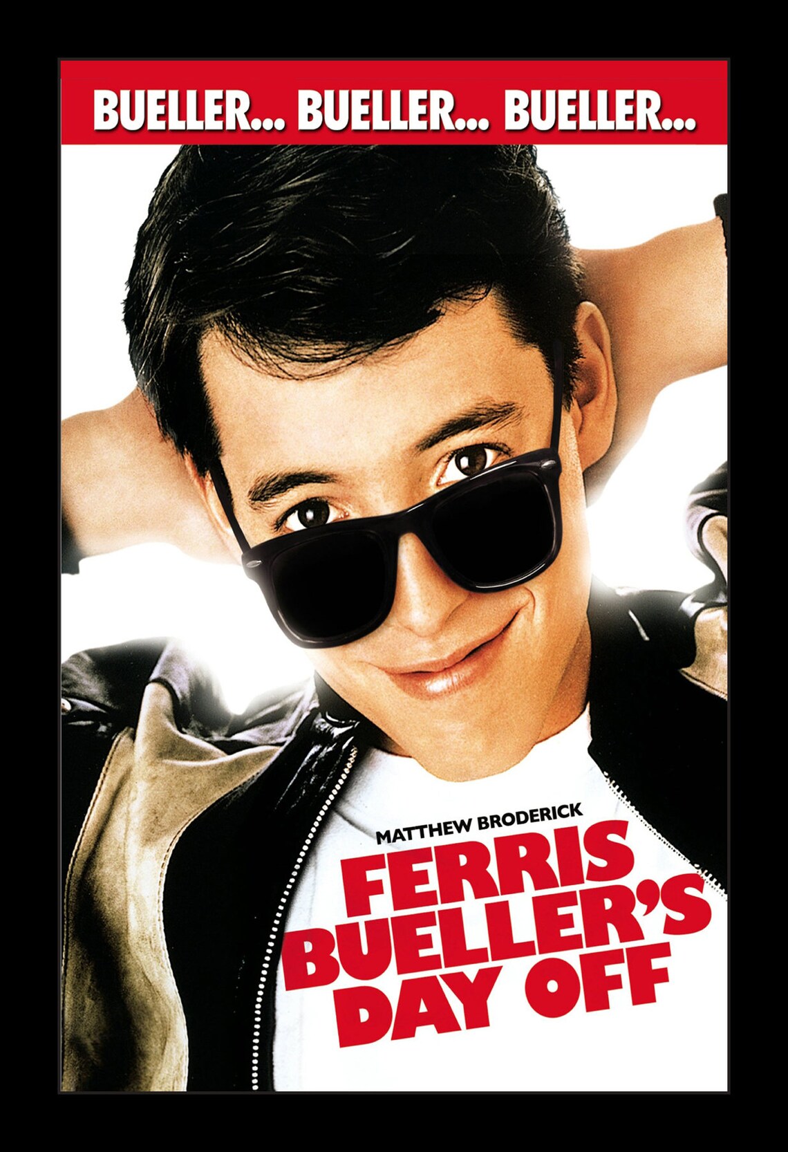 Ferris Bueller's Day Off 11x17 Framed Movie Poster Etsy