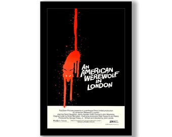 An American Werewolf in London - 11x17 Framed Movie Poster