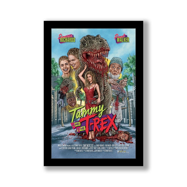 Tammy And The T-Rex - 11x17 Framed Movie Poster