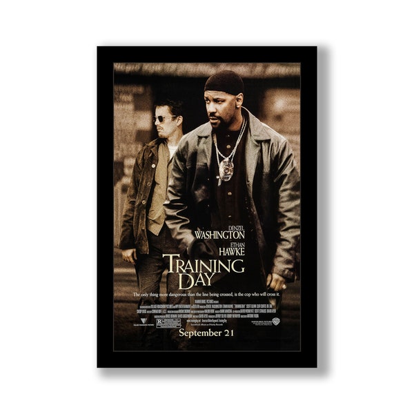 Training Day - 11x17 Framed Movie Poster