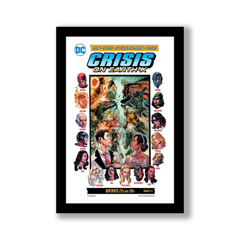 Crisis On Earth-X 11x17 Framed Movie Poster image 1