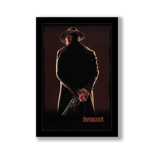 Unforgiven - 11x17 Framed Movie Poster
