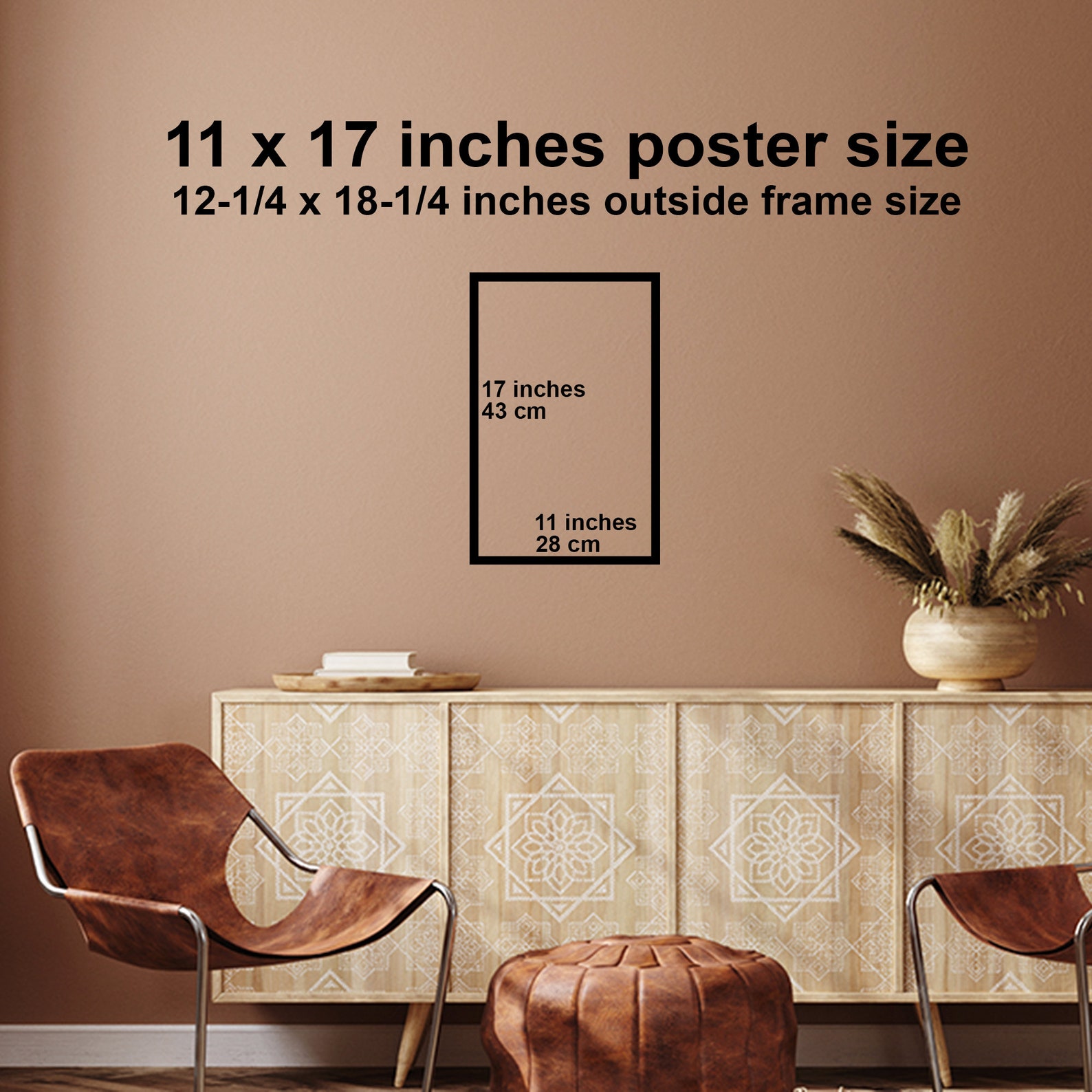 11x17 Poster On Wall