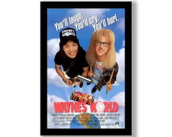 Wayne's World - 11x17 Framed Movie Poster