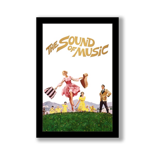 The Sound of Music - 11x17 Framed Movie Poster