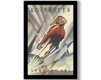 The Rocketeer - 11x17 Framed Movie Poster