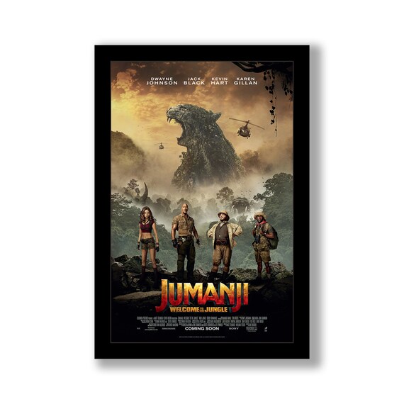 Buy Jumanji Welcome to the Jungle 11x17 Framed Movie Poster Online