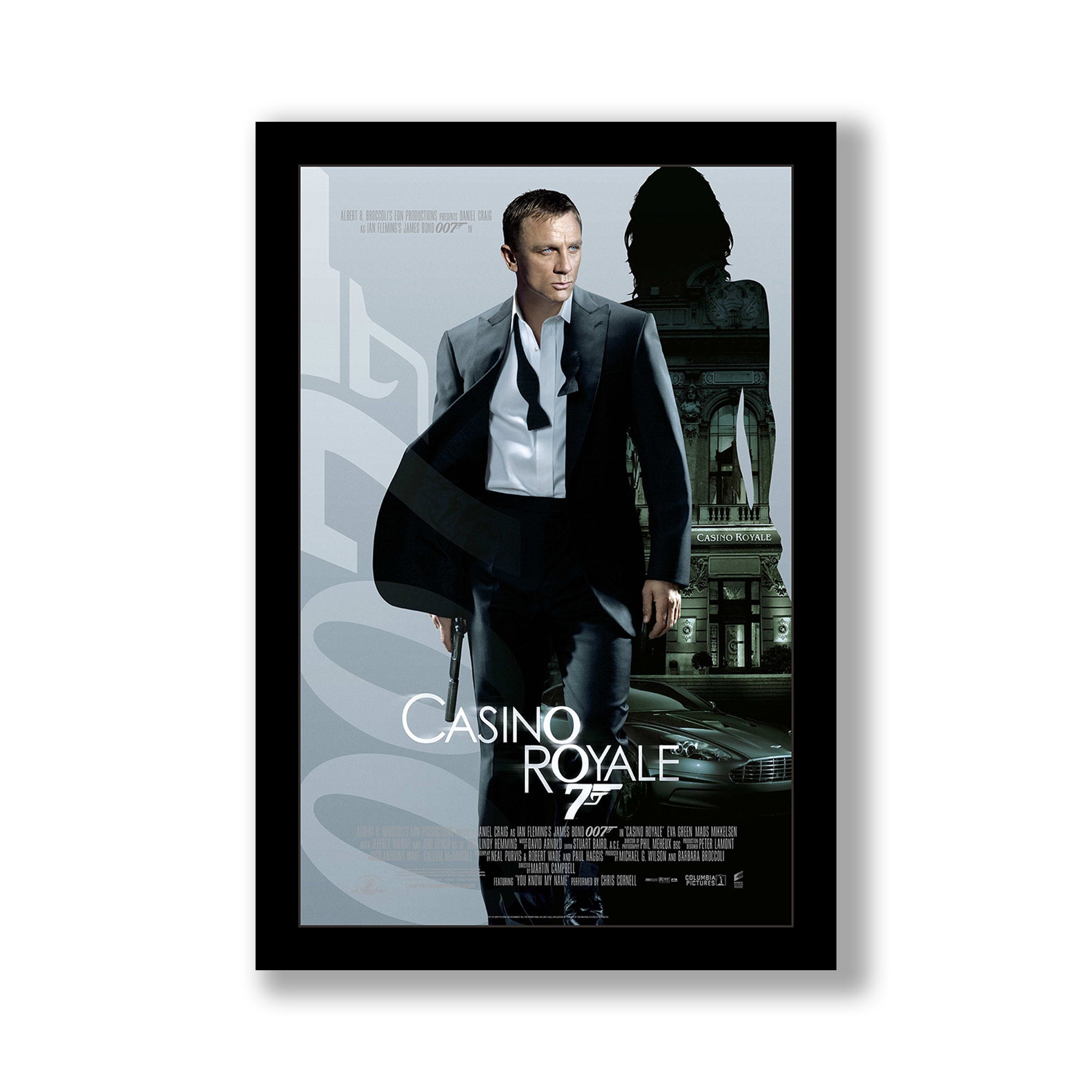 Vergelijkbaar waarheid mooi James Bond Casino Royale 11x17 Ingelijste Film Poster - Etsy Nederland