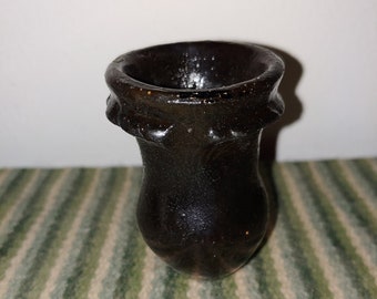 Miniature Navajo Pottery Drum Vase