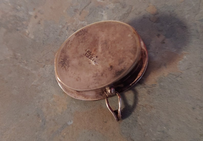 Vintage Mexican Silver and Abalone Lighter Case and Pill Box Set