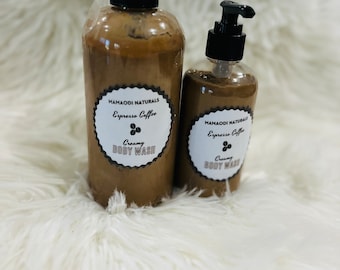 Espresso Coffee Creamy Body wash |SLS Free | sulphate Free |Paraben Free| tear free
