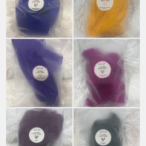 Exfoliating Netted Bath Sponge | Original Long Sapo| African Net Mesh sponge| Sapo Sponge| glowy skin| gift