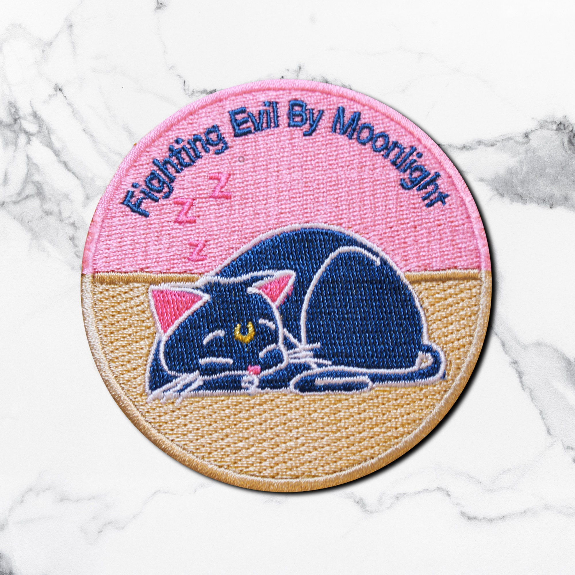 Sailor Moon Luna Cat Patch Iron on Sew on Applique Etsy