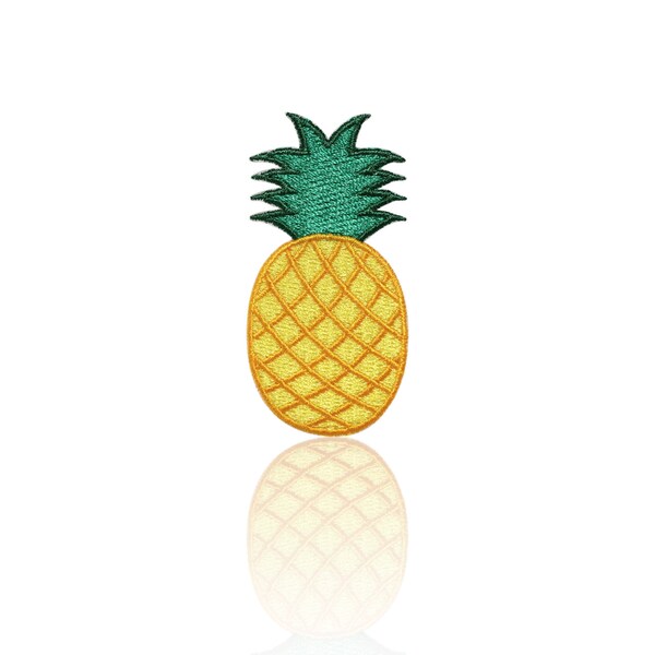Pineapple Patch | Iron On | Sew On | Applique | Embroidered | DIY | For Jackets, Shirts, Hats, Backpacks