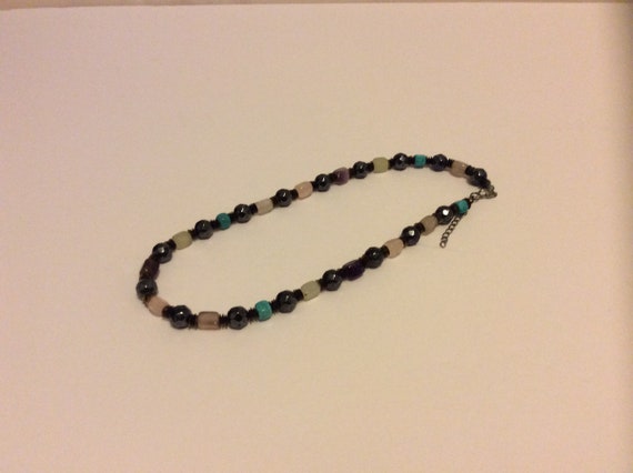 Multiple Gemstone Beaded Necklace - image 4