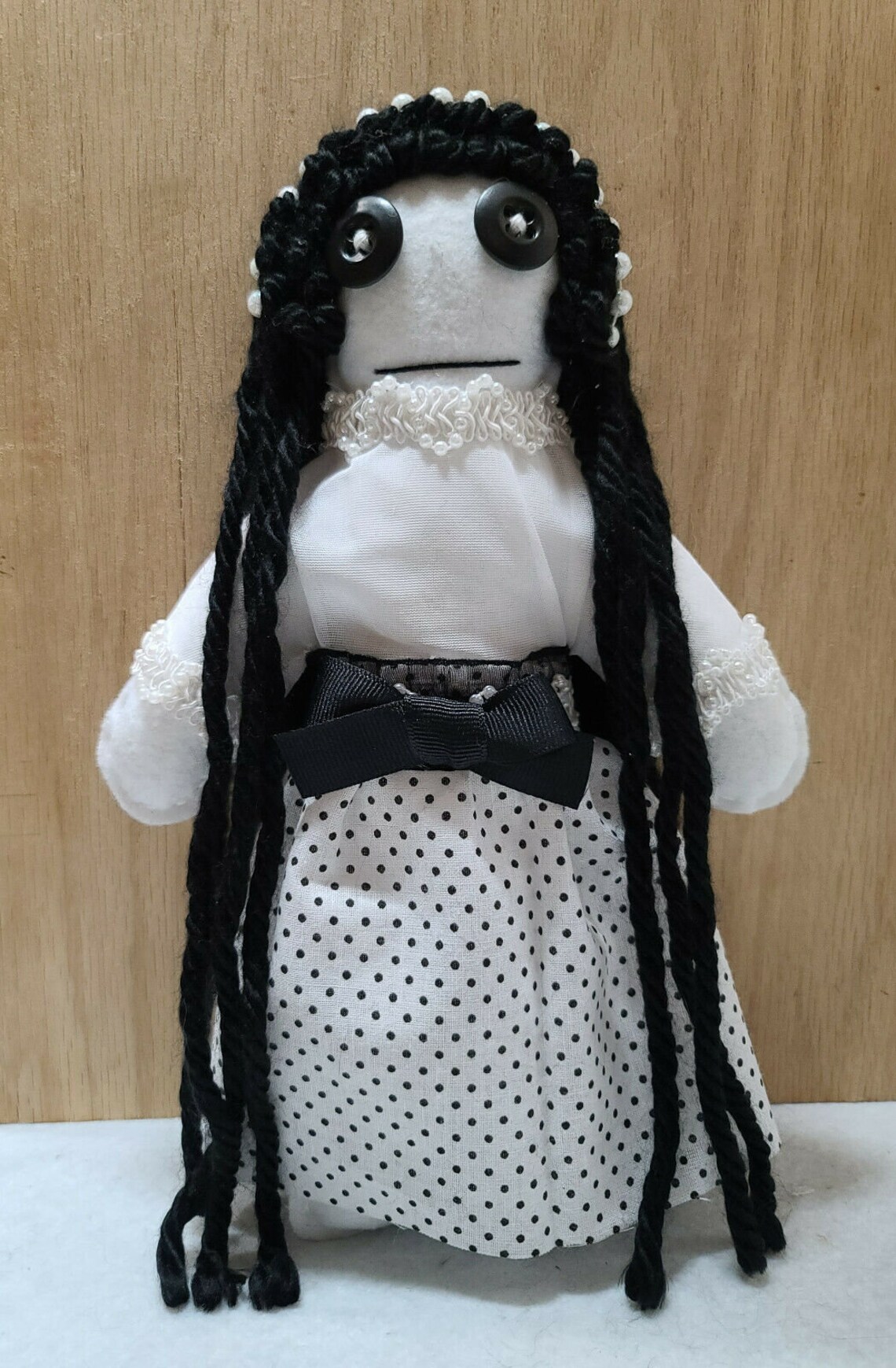 Handmade VooDoo Doll with pins 9 inches tall 1 Etsy