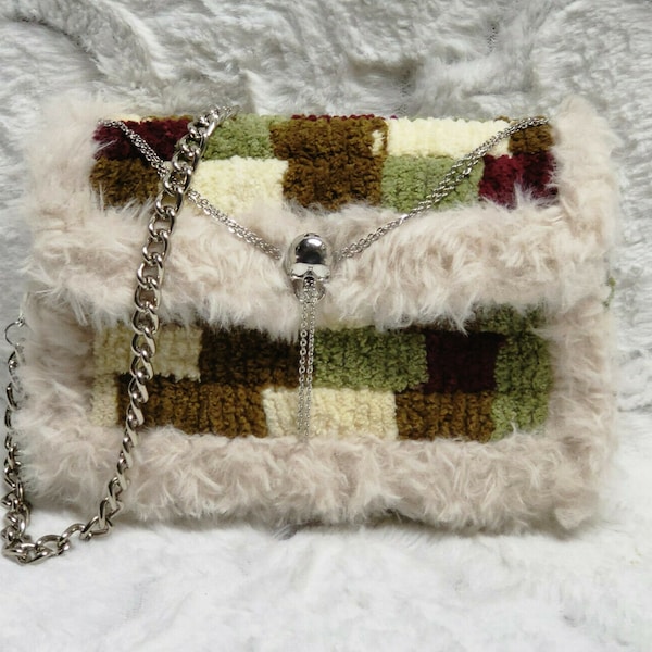 Plastic Canvas Purse Etsy