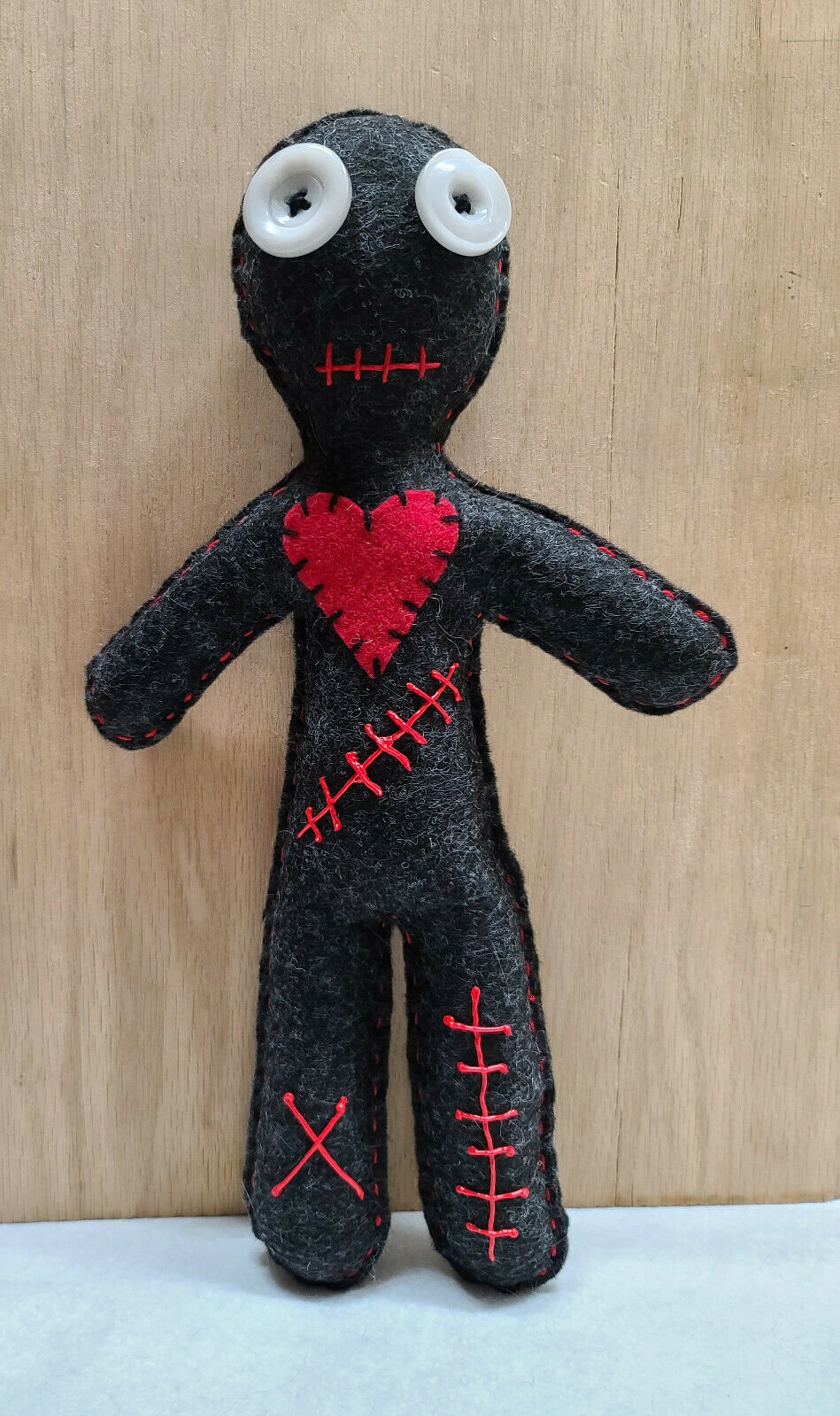 Handmade VooDoo Doll with pins 12 inches tall | Etsy