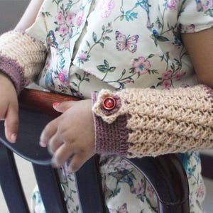 Hand warmer for baby Crochet Pattern image 4