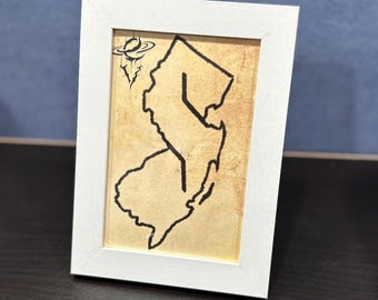 NJ Super "S" Framed Print