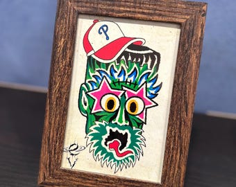Frankenstein Phanatic Framed Print