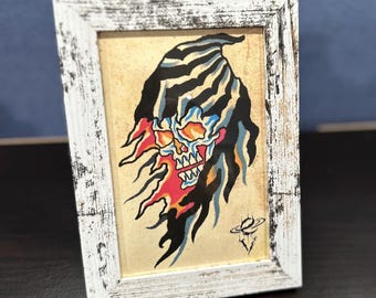 Grim Reaper Framed Print