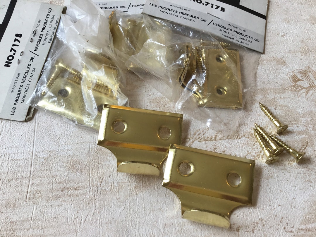 Sash Lift Handles, 4 Pair of Vintage Sliding Window Sash Handles Made