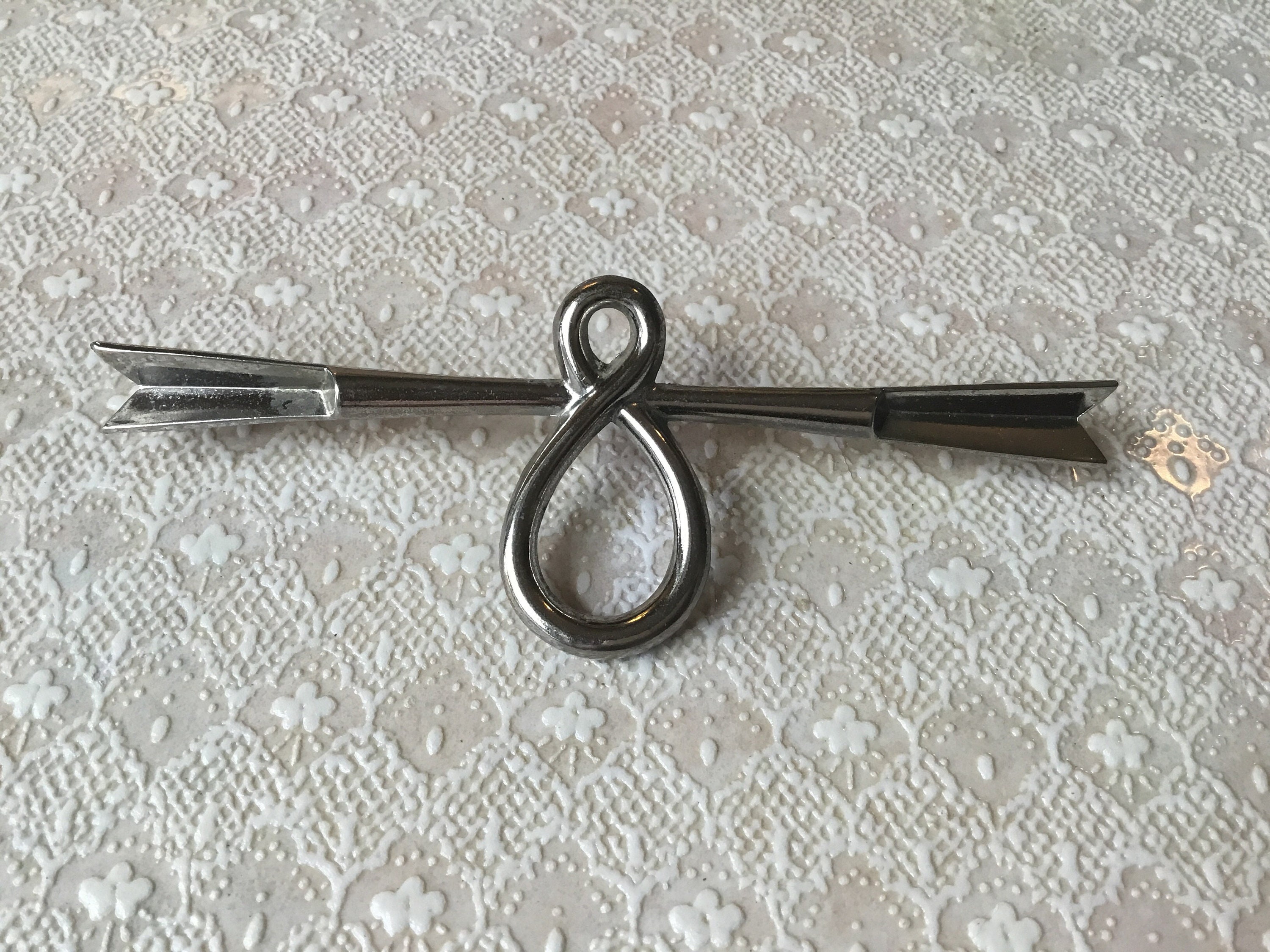 Mid Century Modern Pulls set of 3 Chrome Plated 5 1/4 Etsy