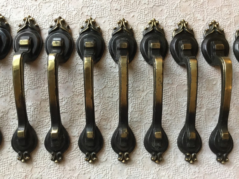 Amerock Carriage House Cabinet Handles 2 Vertical Vintage 1977 Amerock Cupboard Handles many available Pair