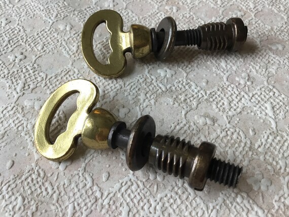 Vintage llave gabinete puerta perilla 1 gran gabinete de | Etsy