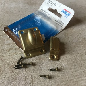 Cupboard Turn Latch Vintage Brass Finish Cupboard Turn Latch Cabinet Latch Cupboard Pantry Latch Closure Jelly Cupboard Latch 2004