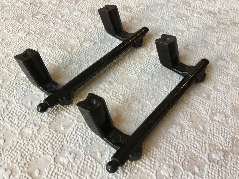 2 Vintage Amerock Cabinet Handles Amerock Carriage House Floral Twisted Drawer Handles