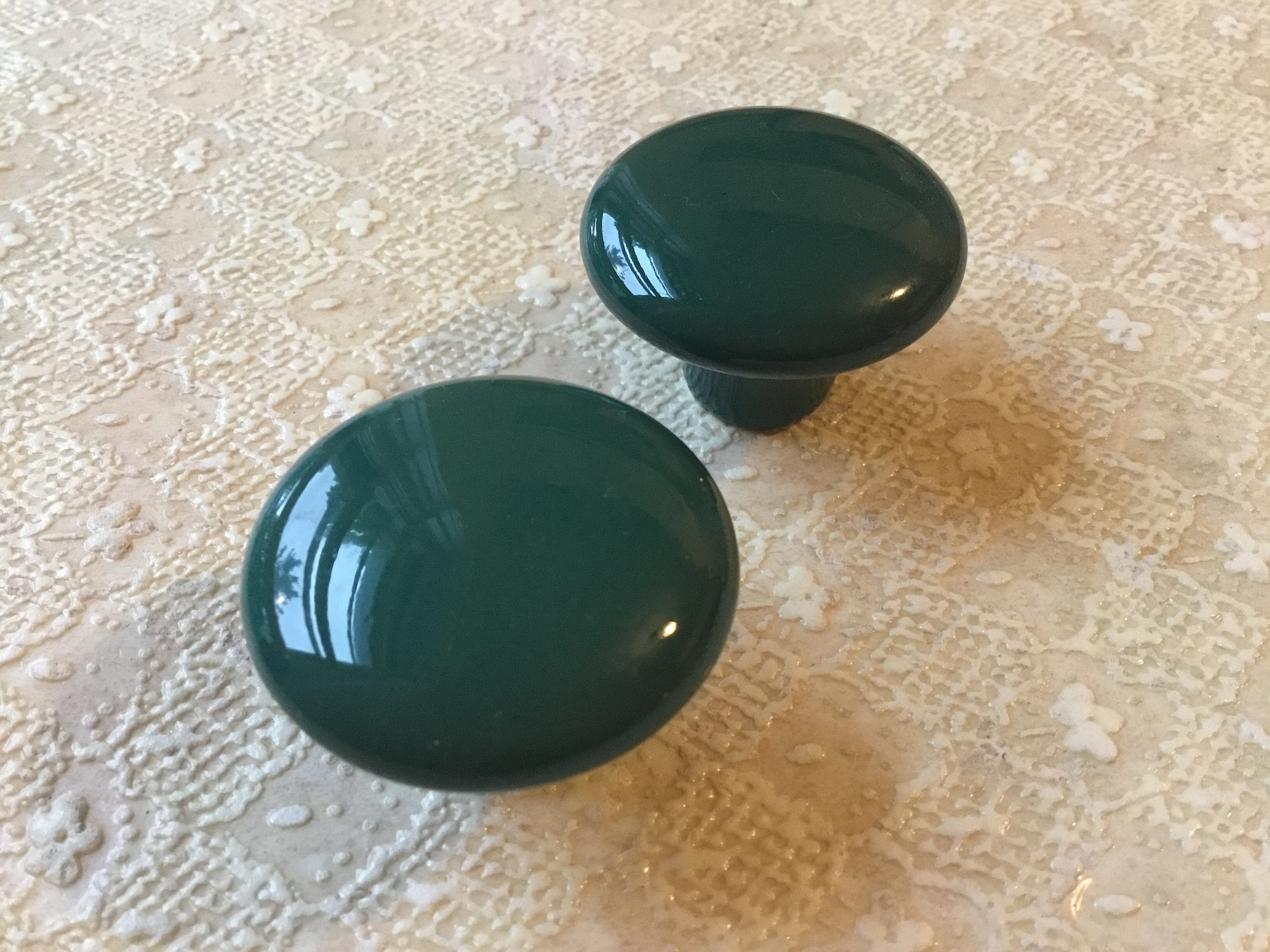 Perillas del armario de la cocina par de perillas de cajón de | Etsy