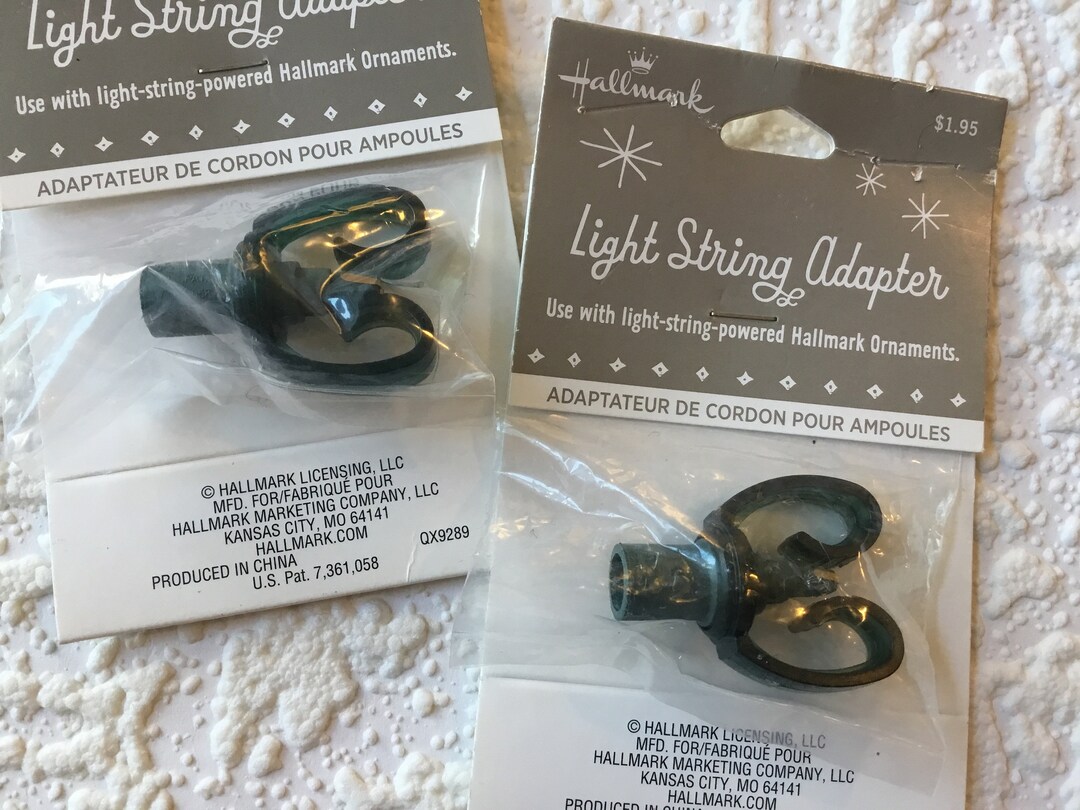 Hallmark String Light Adapters Set of 2 for Use With Lightstring