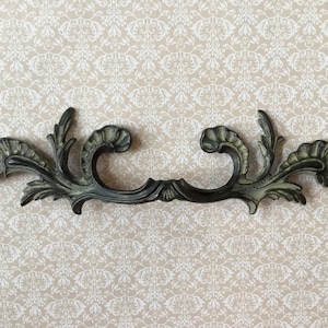 French Provincial Pull KBC USA large Brass Vintage 8” French  Provincial Drawer Handle Keeler Brass Company 3 1/4” Centre
