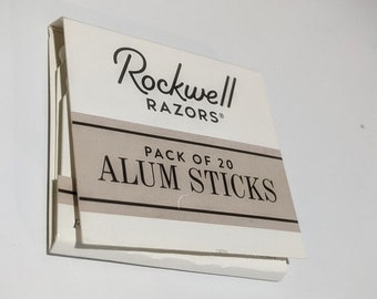 Rockwell Razors Alum Stop the bleeding sticks 20 matchsticks