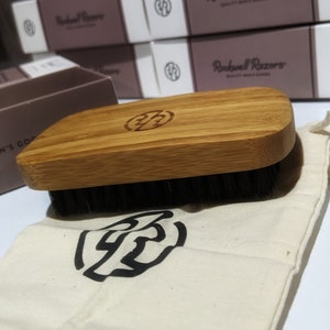 Rockwell Razors Natural Boar Bristle Beard Brush Palm brush
