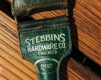 2 leather strops Stebbins Chicago 203