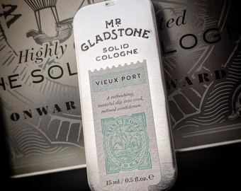 Vieux Port Solid Cologne - Fine Fragrance Reminiscent of 1961 Saint-Tropez