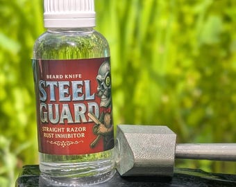 BeardKnife Straight Razor& knife Steel Lube Rust Prevention inhibitor Oil 1 Bottle Self Care