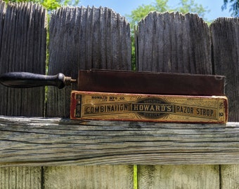 Howards 1883 Strop! Extremely rare find.