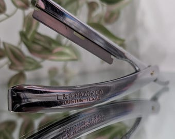 L&A Houston TX Vintage long blade Shavette Vintage Japan made