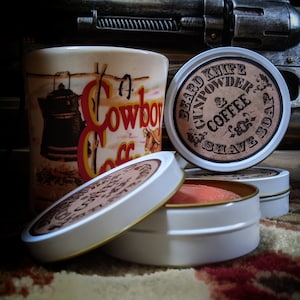 Gunpowder & Coffee Scented Shave Soap - Men&#39;s Self Care