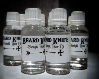 BeardKnife Straight Razor& knife Steel Lube Rust Prevention inhibitor Oil 1 Bottle Self Care