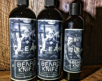 3 pack Men's Shampoo, Conditioner, Beard/Body Wash 7 ScentsSelf Care