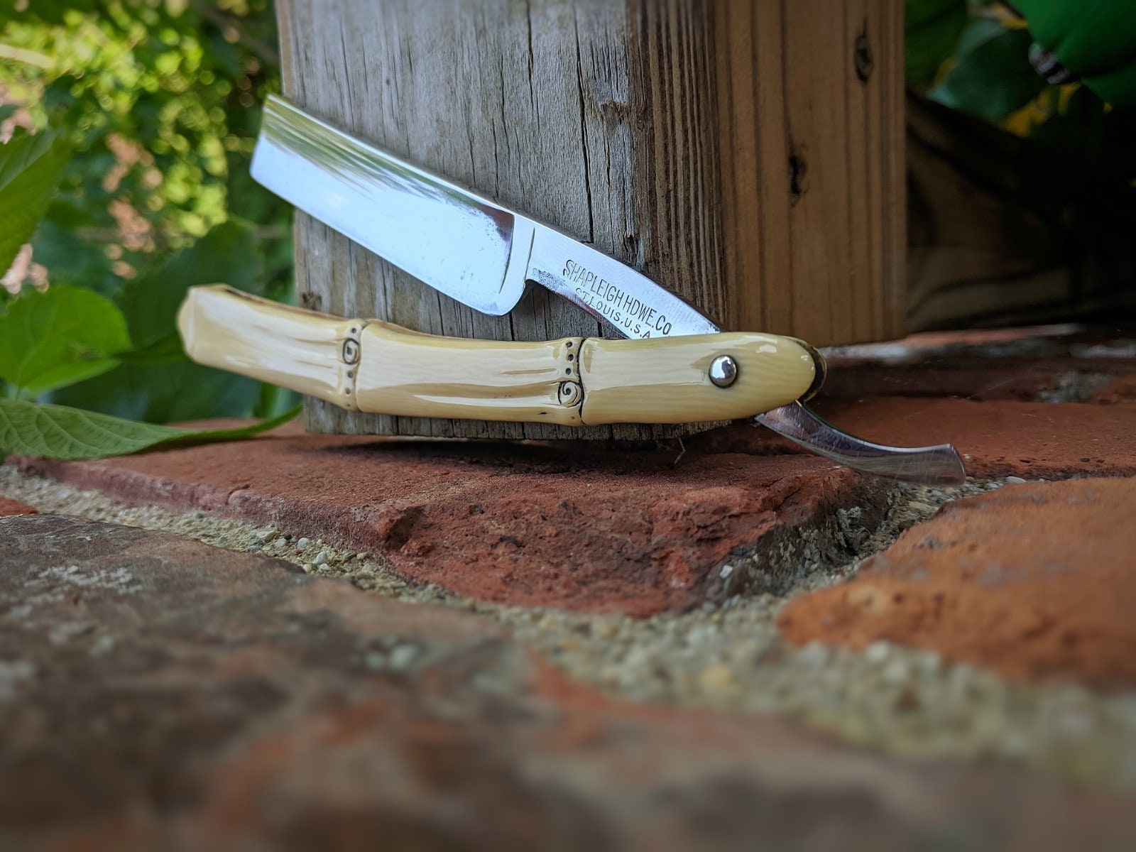 Shapleigh Hardware Co Straight Razor St. Louis 5/8 fancy