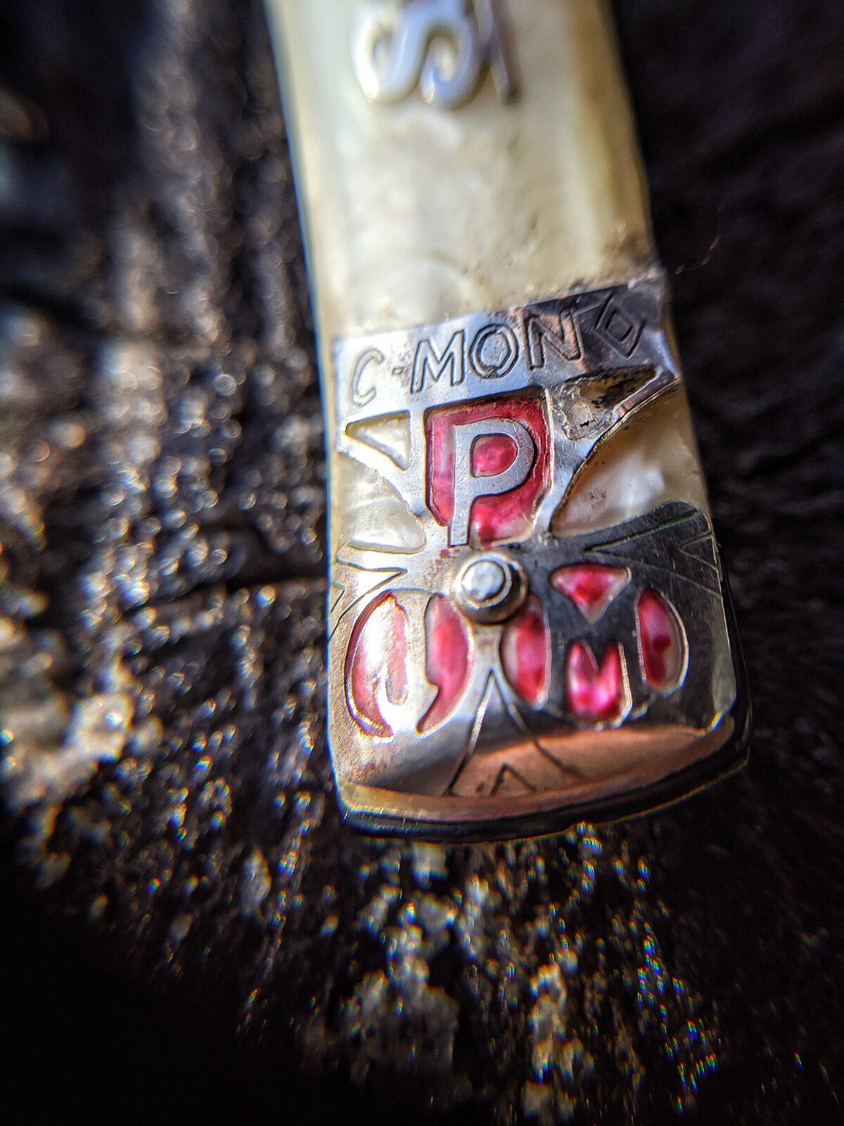 Vintage Straight Razor CMON STAINLESS Peter J Michels Brooklyn NY