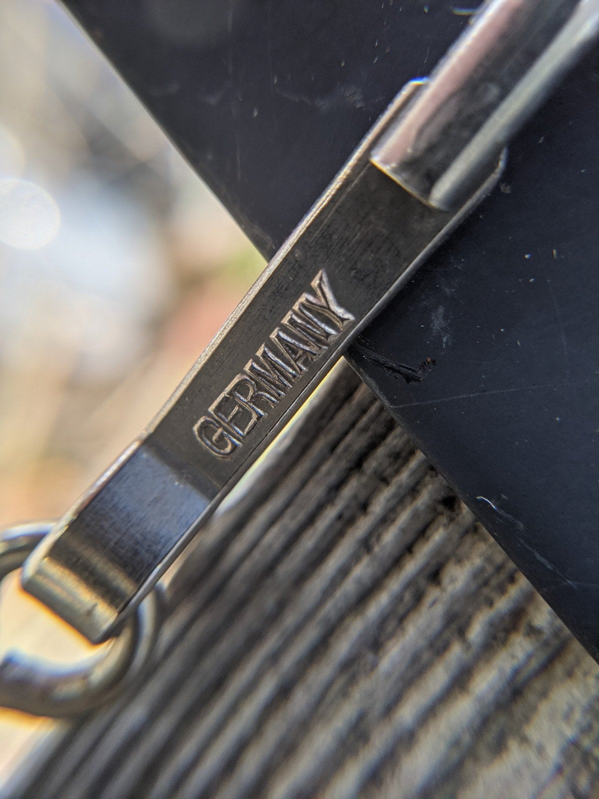 Vintage Leather Strop 2 sided RealEdge 840 leather and linen